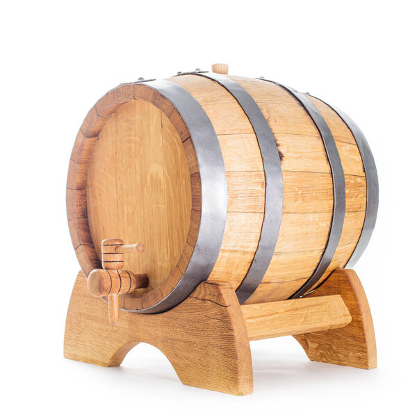 Wooden barrel for wine