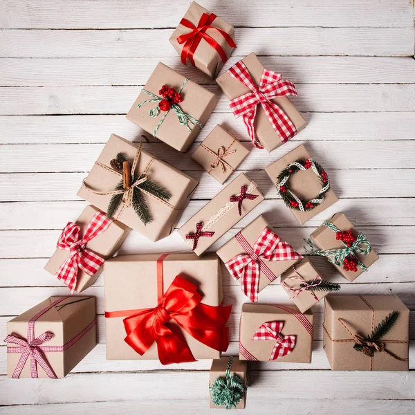 Forma del árbol de Navidad — Foto de Stock