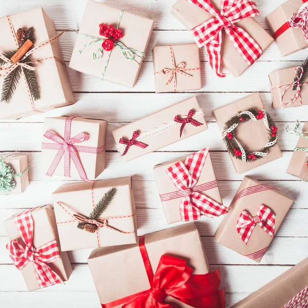 Kerst ambachtelijke vakken — Stockfoto