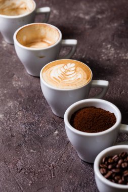 Kapuçino hazırlama aşamaları