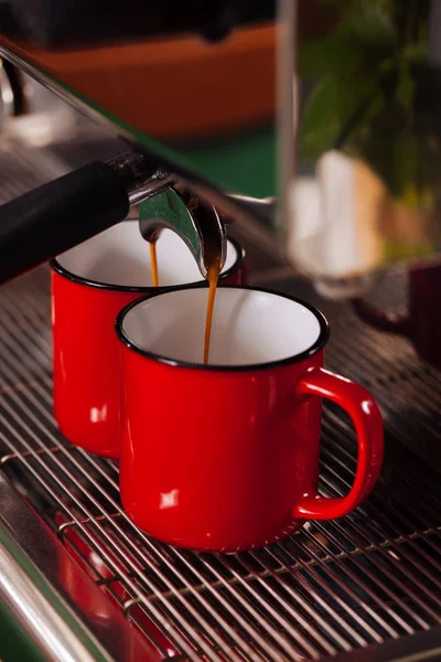 Two cups of coffee — Stock Photo, Image