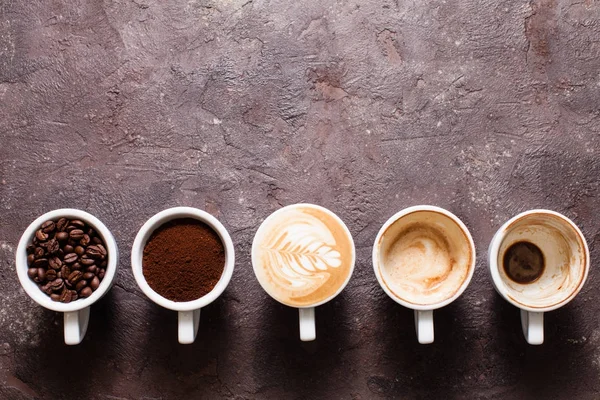 Kapuçino hazırlama aşamaları