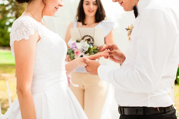 La ceremonia de boda — Foto de Stock