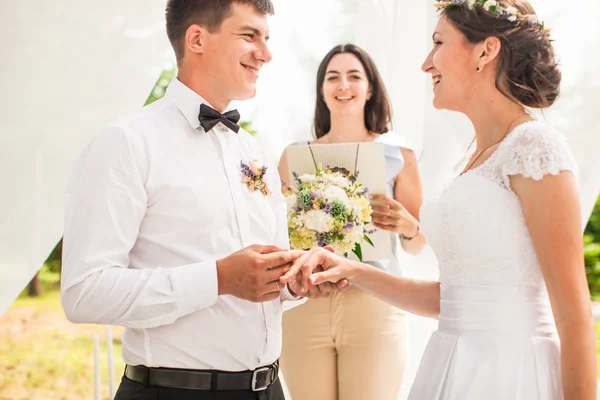 Церемонія одруження — стокове фото