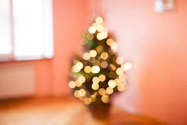 Θολό χριστουγεννιάτικο δέντρο — Φωτογραφία Αρχείου