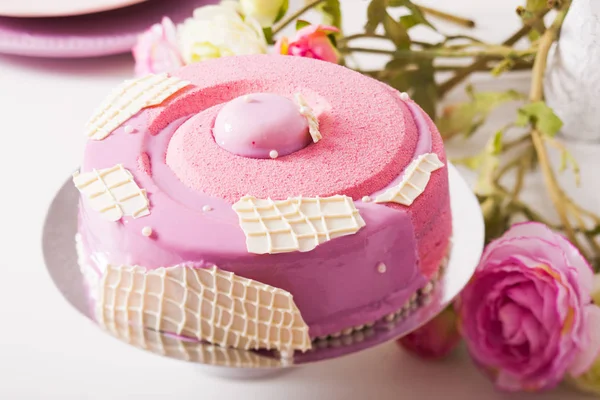 Вкусный французский торт — стоковое фото