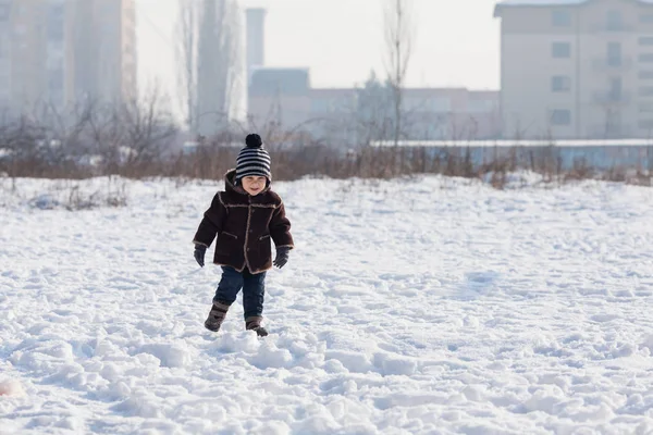 The winter walking — Stock Photo, Image