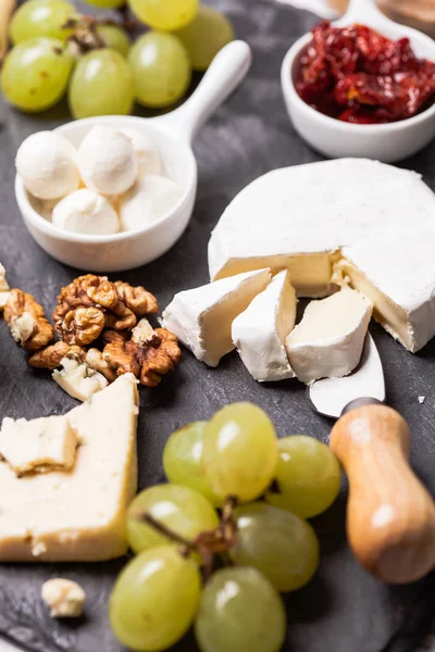 Käse lecker Teller — Stockfoto