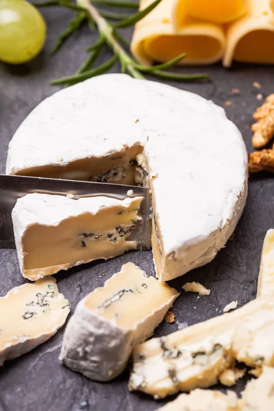 Käse lecker Teller — Stockfoto