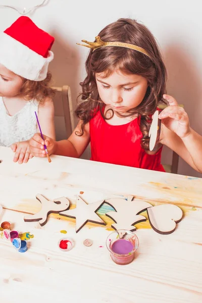 Decoraciones de Navidad hechas a mano — Foto de Stock