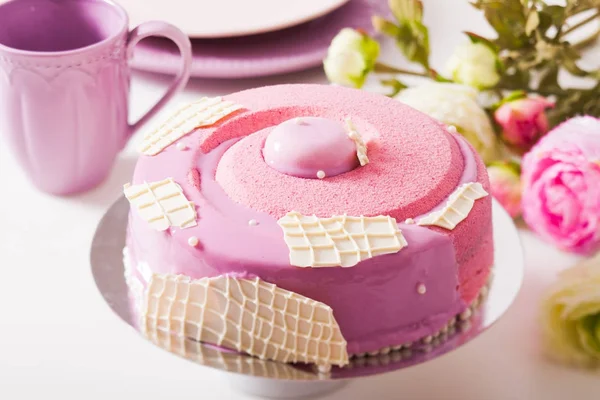Delicioso pastel francés — Foto de Stock