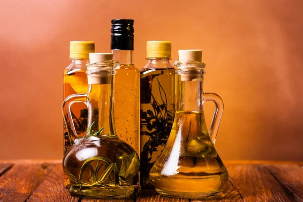 Spicy oils set — Stock Photo, Image