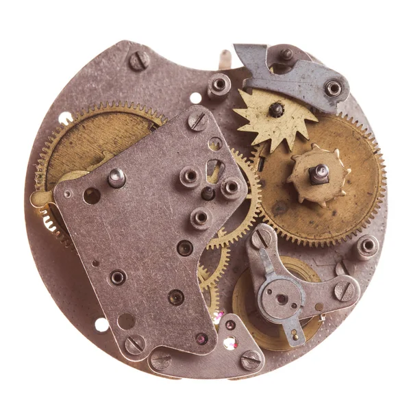 Mechanische Uhren hautnah — Stockfoto