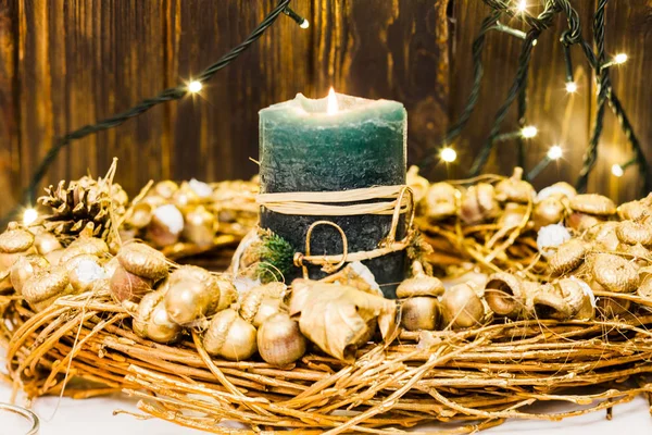 Altın christmas dekor