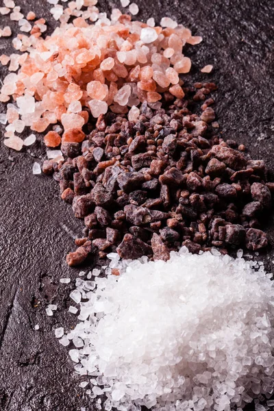 Various tupes of salts — Stock Photo, Image