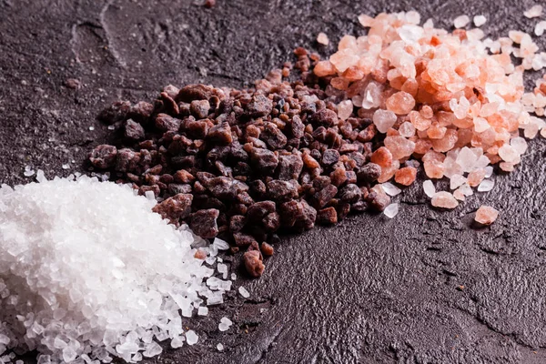 Various tupes of salts — Stock Photo, Image