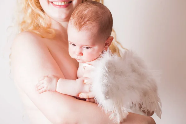 Μαμά και το μωρό — Φωτογραφία Αρχείου