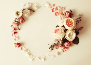 çiçek düğün çerçeve