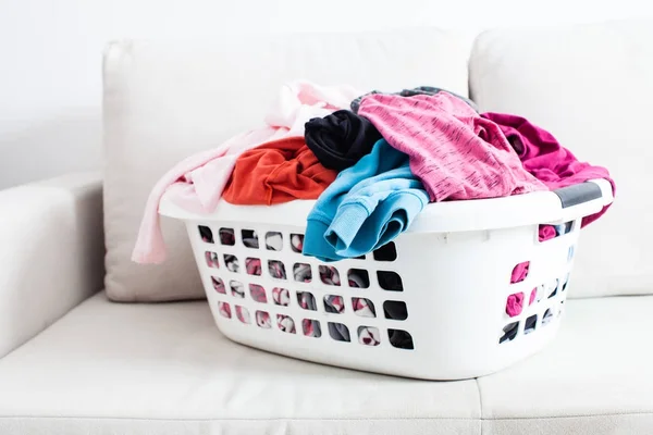 Colorful clean clothes — Stock Photo, Image