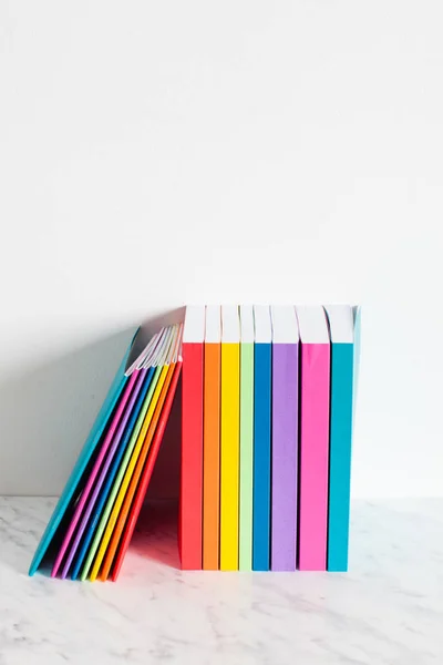 Colorful collection of the books — Stock Photo, Image
