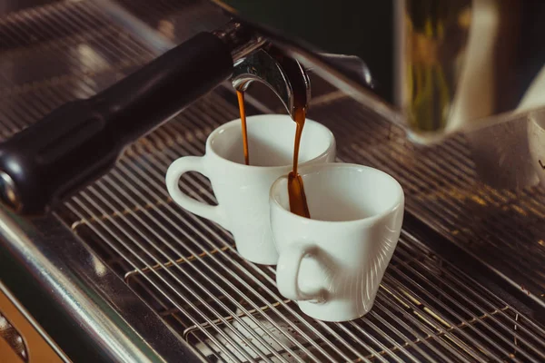 Two cups of coffee — Stock Photo, Image