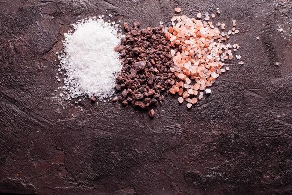 소금의 다양 한 tupes — 스톡 사진