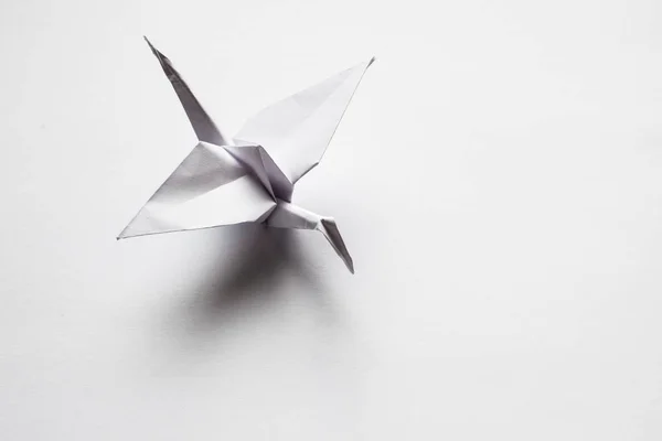 White crane handmade — Stock Photo, Image