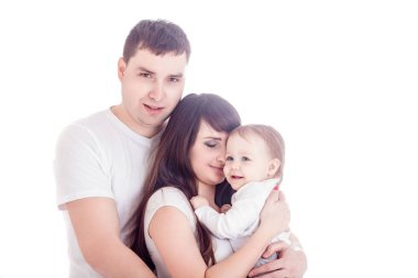 Anne ve bebek eğleniyor