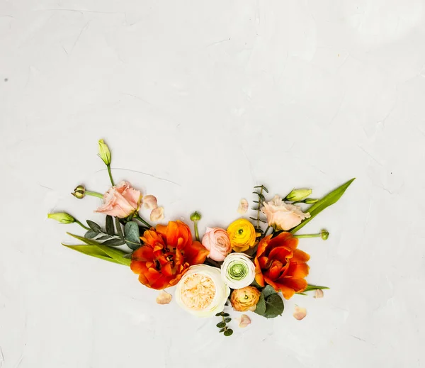 Espacio de diseño floral — Foto de Stock