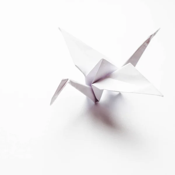 White crane handmade — Stock Photo, Image