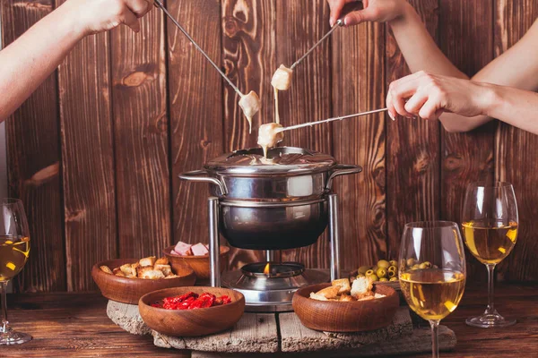 Ostfondue — Stockfoto