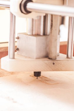 Makine çalışma freze kesici ağaç