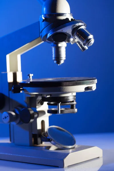 Microscoop close-up — Stockfoto