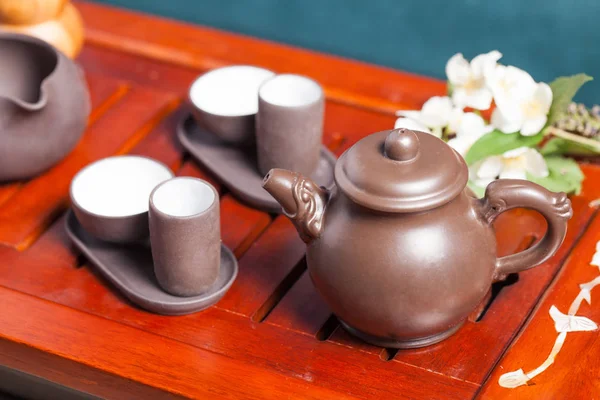 Chinesische Teezeremonie — Stockfoto