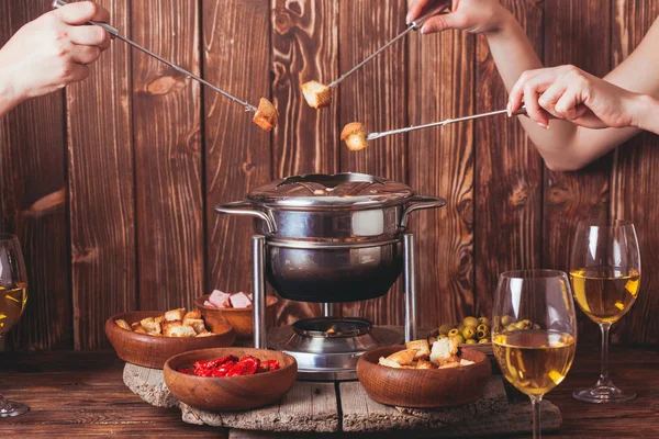 Ostfondue — Stockfoto