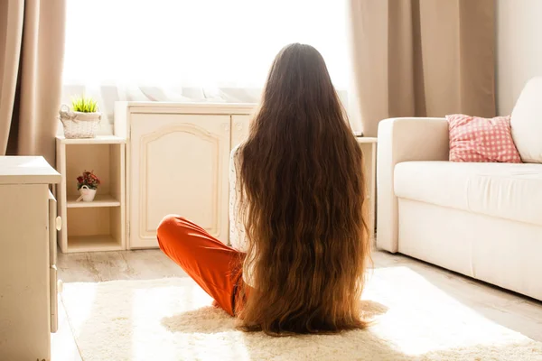 Zeer lange haren — Stockfoto