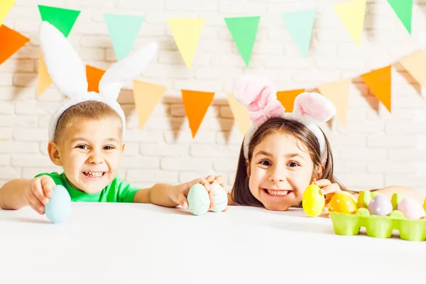 Easter morning game — Stock Photo, Image