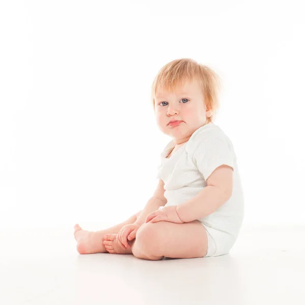 Bebé niño aislado —  Fotos de Stock