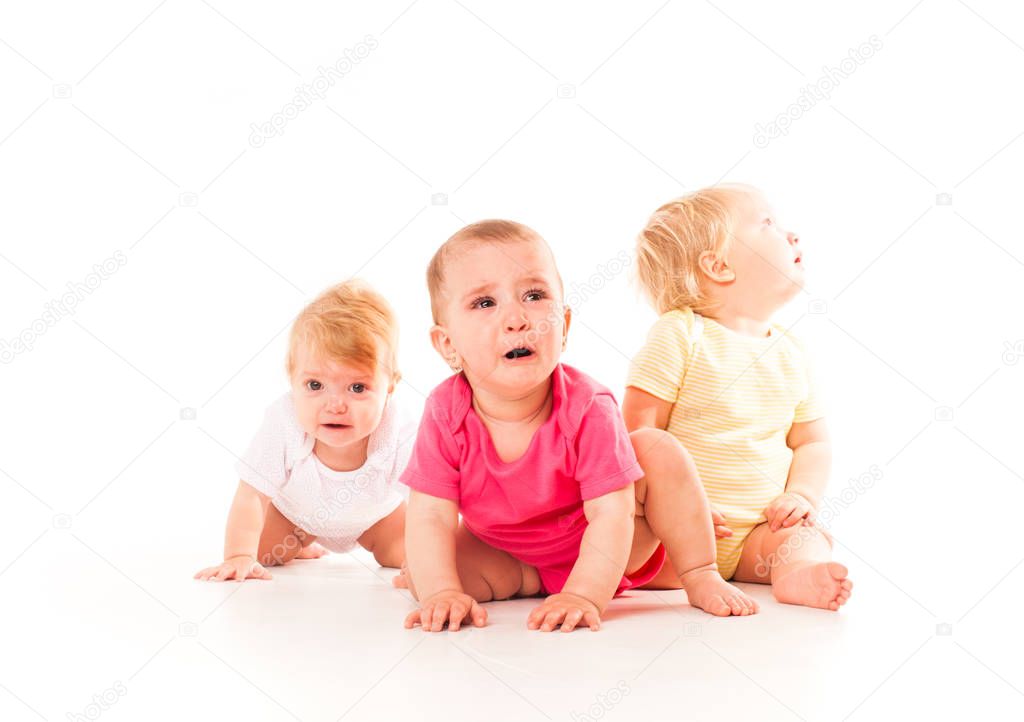 Childrens grief of the three babies