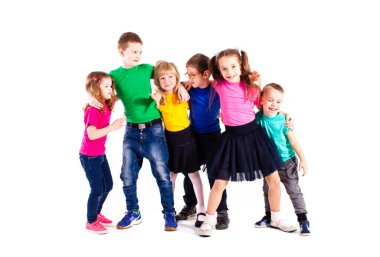 Erkek ve kız güler yüzlü