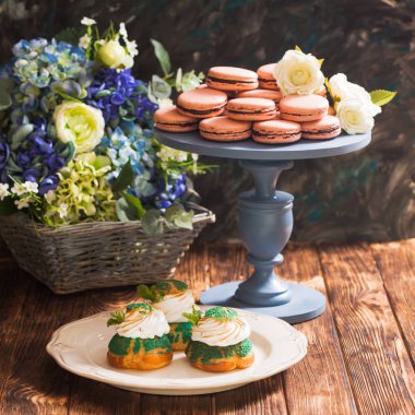 şekerleme vitrin yakın çekim