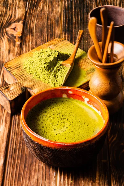 Matcha tè natura morta — Foto Stock