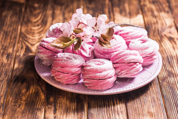 Słodki deser Zefir — Zdjęcie stockowe