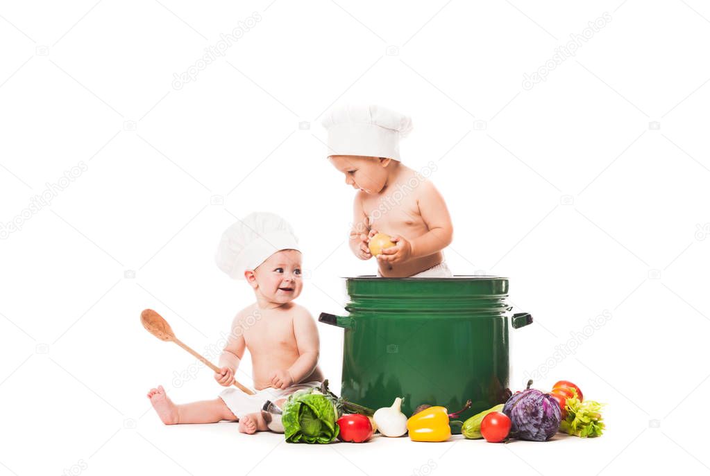 Little chefs cook