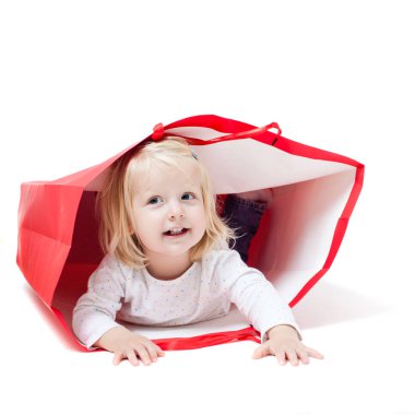 Kızın paket içinde 