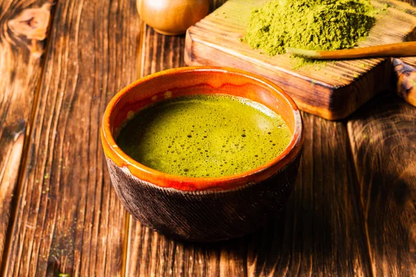 Matcha tè natura morta — Foto Stock