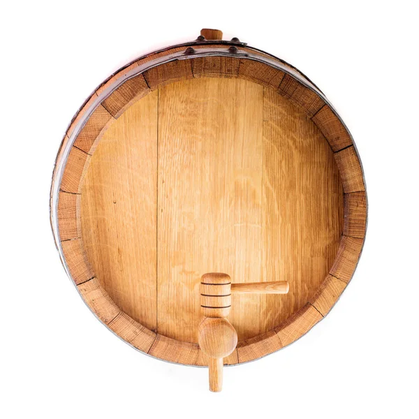 Wooden barrel for wine — Stock Photo, Image