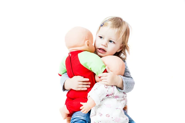 Die Kinder spielen in der Elternschaft — Stockfoto