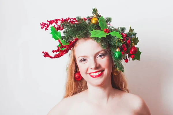 Stylové vánoční čelenka — Stock fotografie