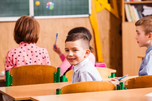 Boy in the class — Stock Photo, Image